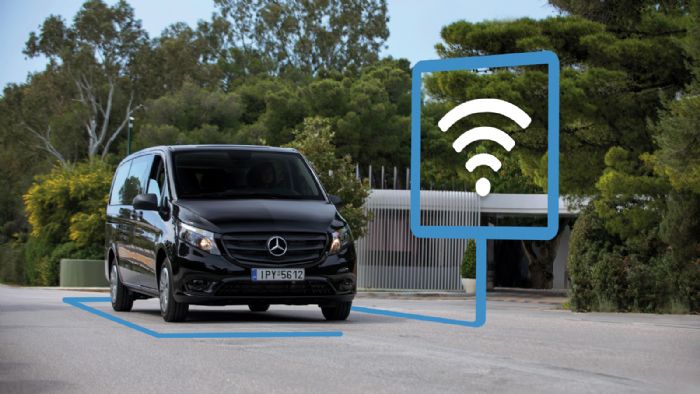 Χάρη στη νέα προωθητική πρωτοβουλία της Mercedes-Benz Ελλάς, το πολυτελές Vito Tourer Dark Edition… μεταμορφώνεται σε WiFi Hotspot για έως και 8 διαφορετικές συσκευές