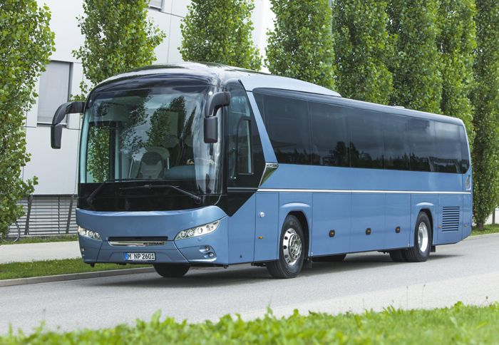 Το νέο Neoplan JetLiner πραγματοποίησε την παγκόσμια πρεμιέρα του στο περίπτερο της MAN Truck & Bus κατά τη διάρκεια της 64ης ΙΑΑ. 