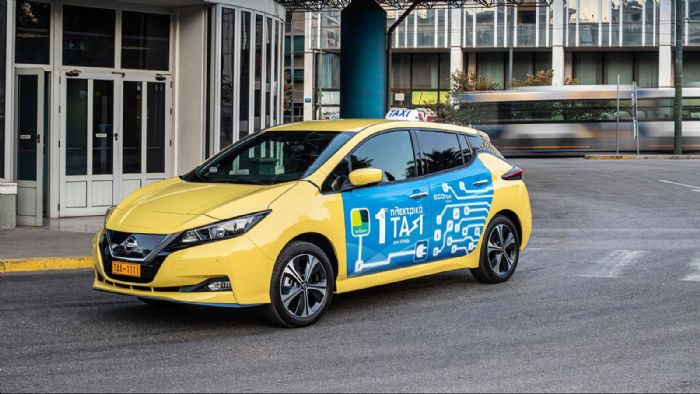 Το Nissan Leaf είναι διαθέσιμο στην ελληνική αγορά ως Taxi με κόστος από 24.630 ευρώ σε συνδυασμό με τις επιδοτήσεις που προβλέπει το «Κινούμαι Ηλεκτρικά». 