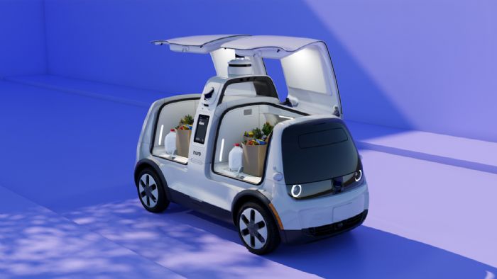 H Nuro δημιούργησε το 3ης γενιάς αυτόνομο όχημα διανομών της, το οποίο θα κατασκευάζεται στη Β. Αμερική από την BYD.