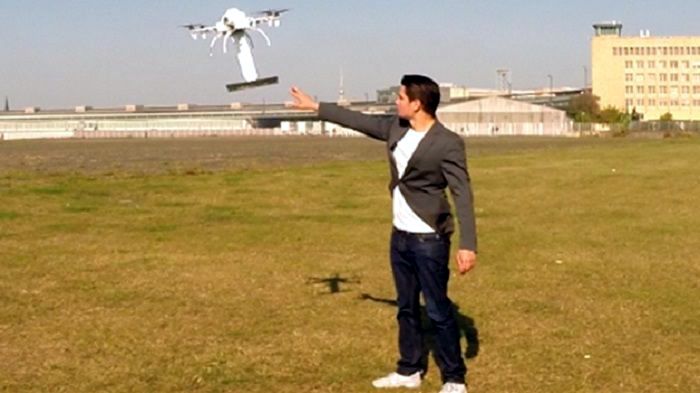 Drones καθαρισμού ηλιακών πάνελ
