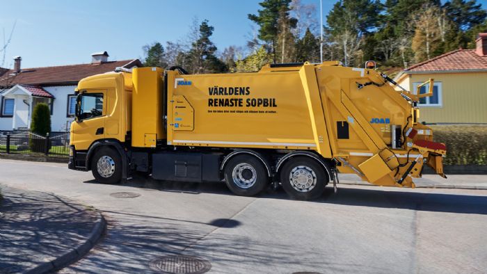 Ένα ηλεκτρικό Scania με κυψέλες καυσίμου της Powercell Sweden και υπερκατασκευή της JOAB, έχει αναλάβει εδώ και λίγο καιρό την αποκομιδή απορριμμάτων από τους δρόμους του Γκέτεμποργκ.