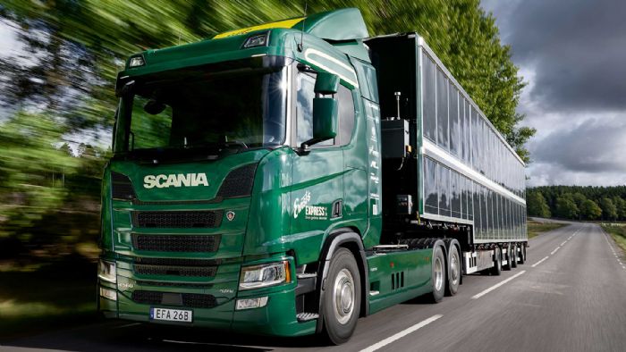 Scania: Φορτηγά με φωτοβολταϊκά! (+vid)