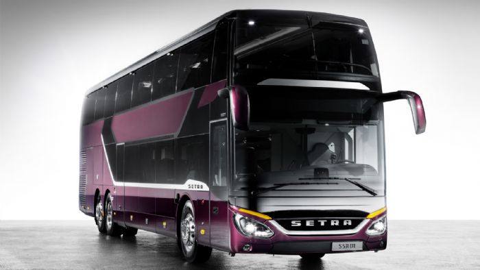 Ένα από τα πιο εντυπωσιακά εκθέματα της Daimler Buses στην προσεχή Busworld θα είναι χωρίς αμφιβολία το νέο διώροφο Setra TopClass S 531 DT.