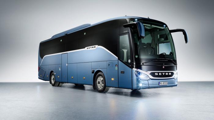 Setra ComfortClass: Bus με ωφέλιμο εσωτερικό ύψος 2,1m και επιβλητικότητα