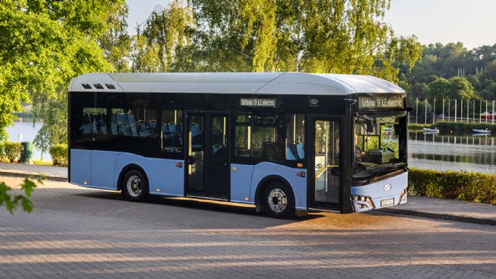 Νέα προσθήκη στη γκάμα της πολωνικής Solaris, αποτελεί το μικρότερο ηλεκτρικό λεωφορείο της, το μεικτού βάρους 16 τόνων, Urbino 9 LE.