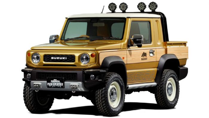 Η έκδοση Pick-Up του νέου Jimny που θα παρουσιάσει η Suzuki φέρει την ονομασία «Sierra».