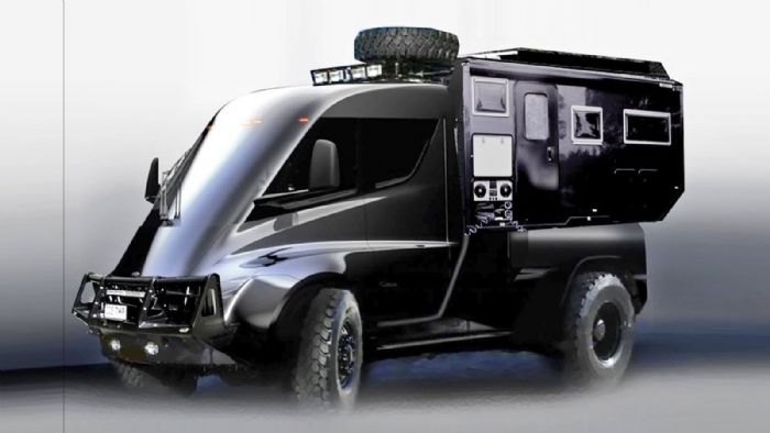 Tesla Pickup εκστρατείας Tesla Pickup εκστρατείας
