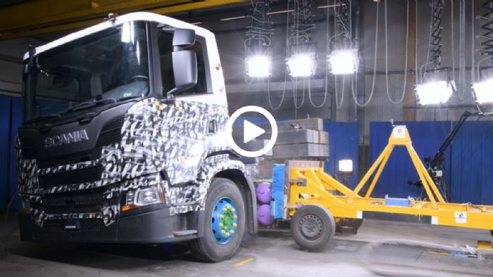 VIDEO: crash-test σε Scania φυσικού αερίου