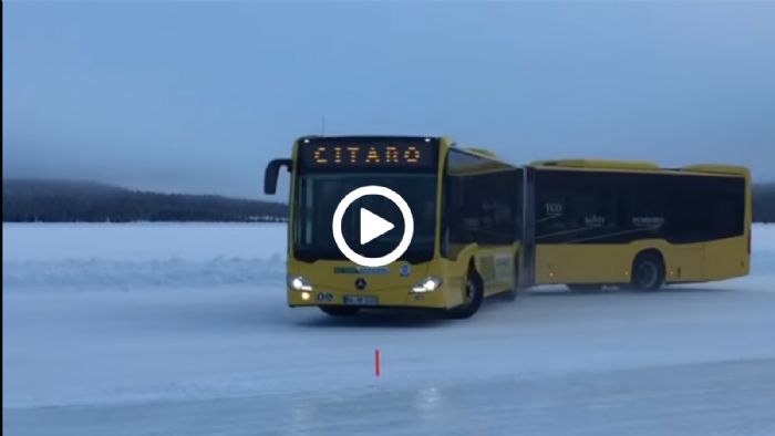 Drifting με 18μετρο λεωφορείο!
