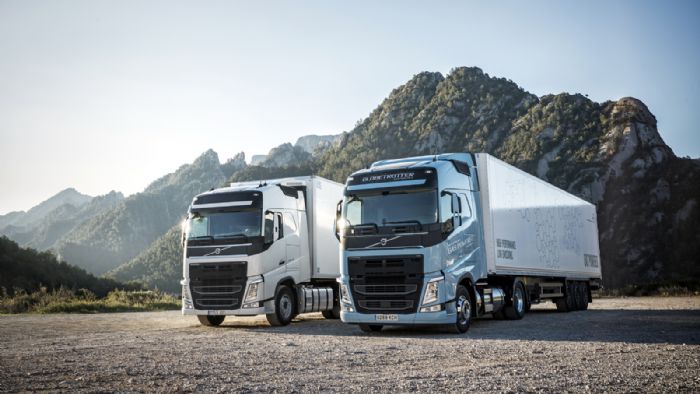 H Volvo Trucks παρουσίασε νέες εκδόσεις των FM και FH με κινητήρες που κάνουν χρήση υγροποιημένου φυσικού αερίου.
