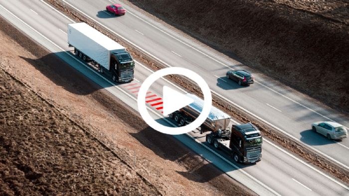 To σύστημα Distance Alert της Volvo Trucks αναλαμβάνει να προειδοποιεί τον οδηγό για την τήρηση της ελάχιστης απόστασης ασφαλείας από τα προπορευόμενα οχήματα.