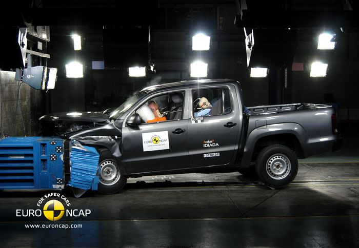 Crash-test του EuroNCAP για το Amarok