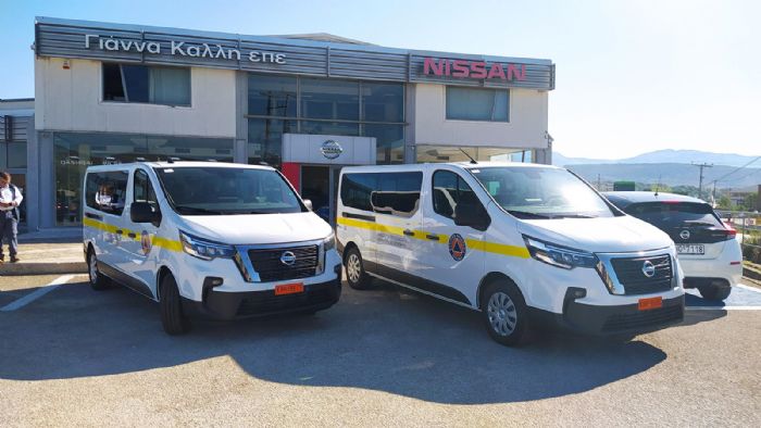Στην υπηρεσία των πολιτών της Ηπείρου έχουν τεθεί τα δύο Nissan NV300 Combi των 9 θέσεων.