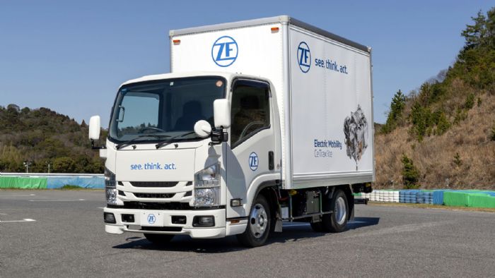 Το πρωτότυπο φορτηγό που η εταιρεία ZF Japan χρησιμοποίησε ως βάση, έχει μεικτό βάρος 5,0t. και δυνατότητα υποστήριξης μέγιστου ωφέλιμου φορτίου 2,0t.