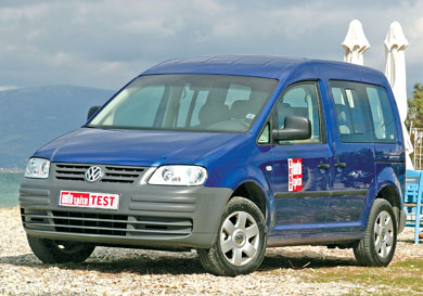 Volkswagen Caddy Kombi 1,6 Για μικρές ή μεγάλες παρέες