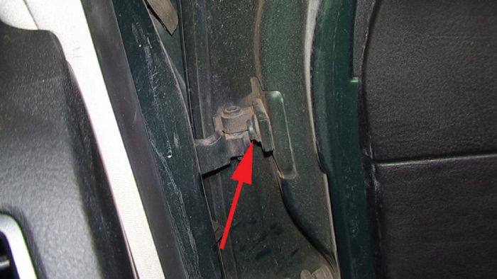 Το φαινόμενο που οι πόρτες ενός αυτοκινήτου τρίζουν πηγάζει από τους μεντεσέδες, που ενώνουν την πόρτα με το αμάξωμα.
