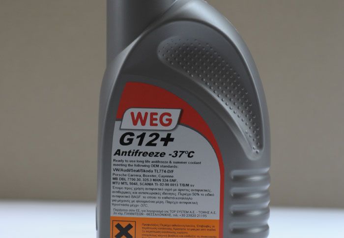 Αντιψυκτικό WEG G12 Plus Antifreeze –37C 