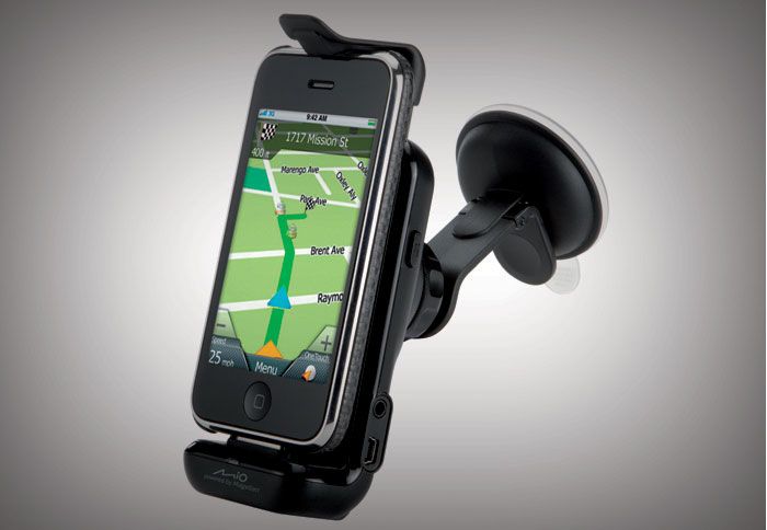 Mio GPS Car Kit για iPhones και iPod touch  