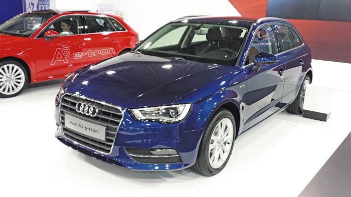 Το νέο Audi g-tron με φυσικό αέριο