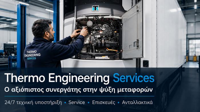 Thermo Engineering: Ο αξιόπιστος συνεργάτης στη ψύξη μεταφορών