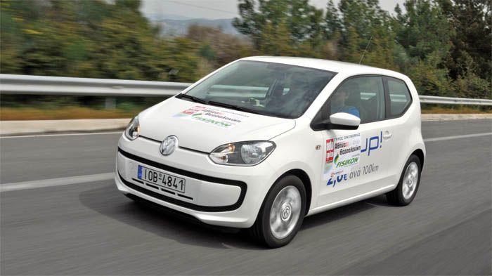 Χωρίς θυσίες στις επιδόσεις, 
το VW eco up! με φυσικό αέριο ως 
καύσιμο κίνησης καίει λιγότερο ακόμη και από ένα scooter!